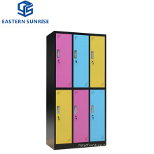 Wholesale Steel School Wardrobe Metal 6 Door Locker